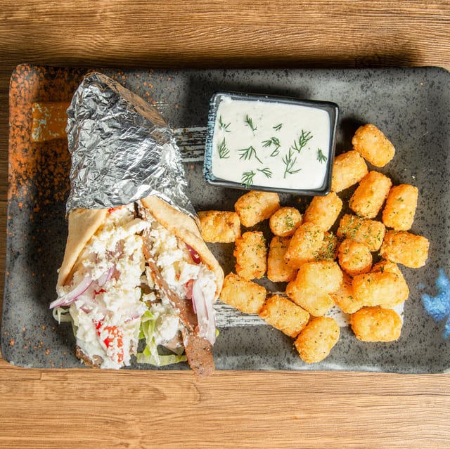 Gyro Combo with Fries.